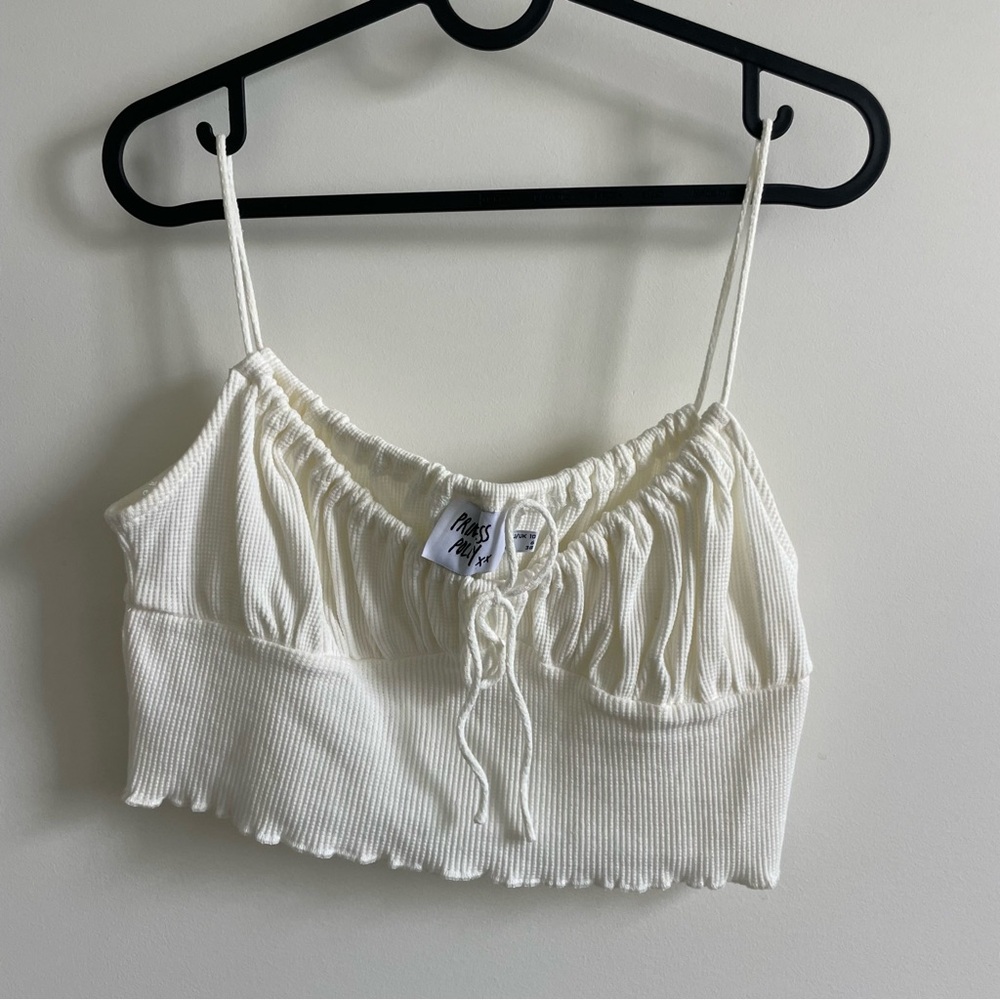 Princess Polly waffle knit tank